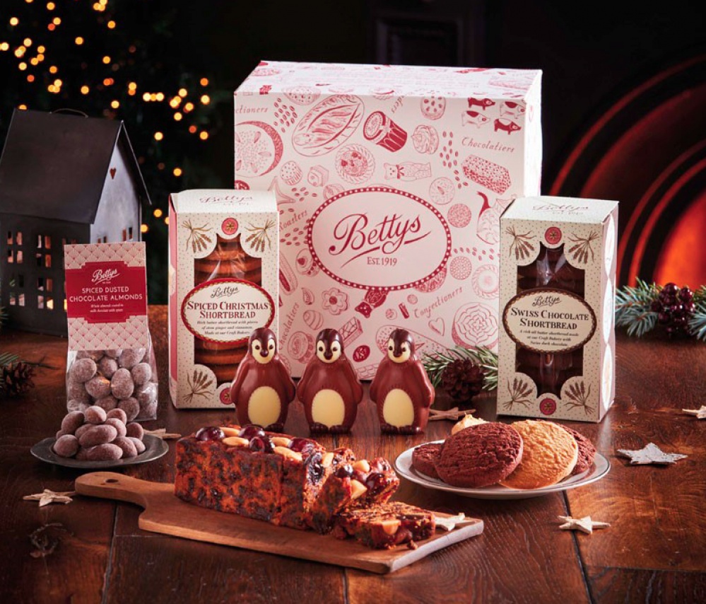 Win a Bettys Christmas Gift Selection hamper Living North